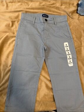 Place Boys' Light Blue Straight-Leg Pants